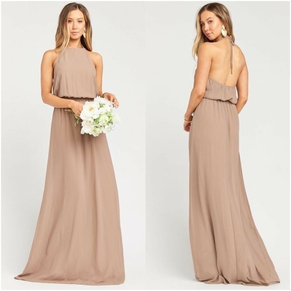 SHOW ME YOUR MUMU Heather Halter Dress - Picture 1 of 4